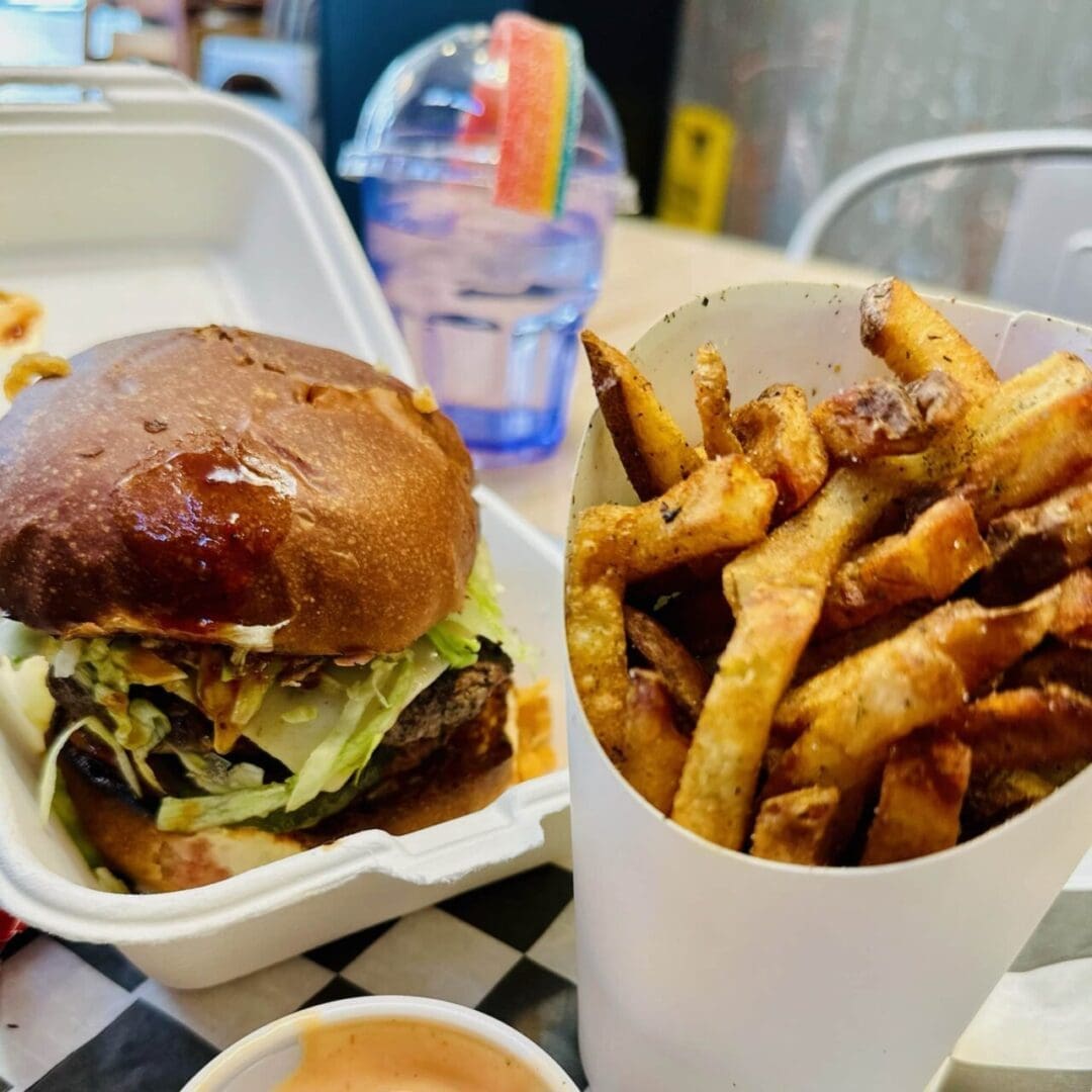 Maxwells Burger and Fries in Frederick, Maryland.