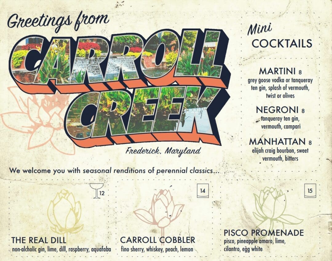 The Wine Kitchen on the Creek has a curated cocktail menu.