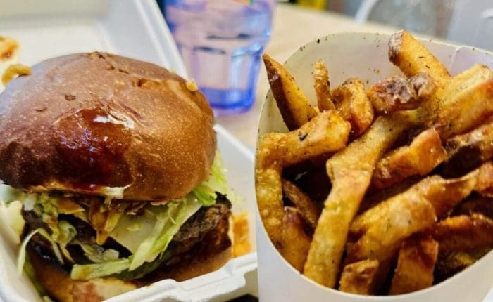 Maxwells Burger and Fries in Frederick, Maryland.